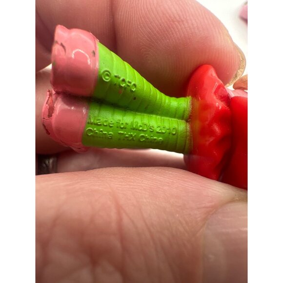 Strawberry Shortcake Mini Figures & Pink Polka Dot cat Set By Hasbro 2008 Collec - Picture 6 of 6